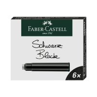 Faber-Castell black ink refill (6-pack) FC-185507 220172