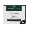 Faber-Castell ink cartridge black (6-pack x 5) 220188 - 1