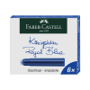 Faber-Castell royal blue ink refill (6-pack)