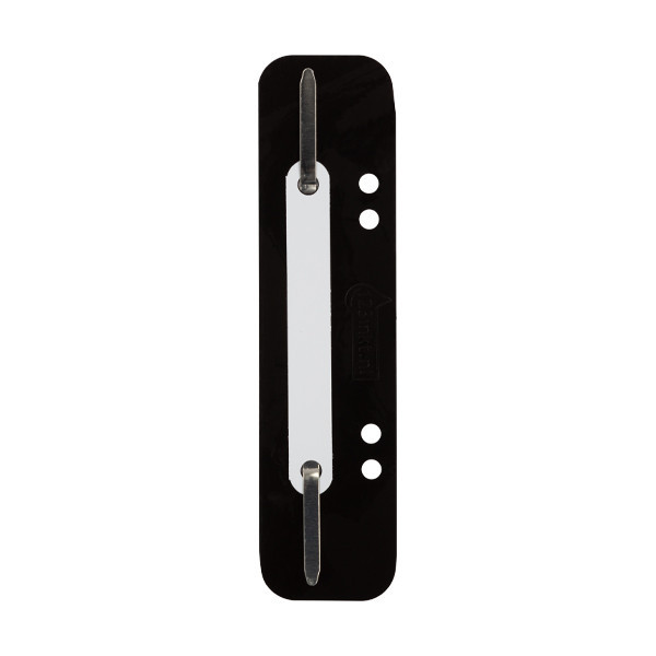 Fastener strips with perforation 6 or 8cm | black | 123ink | 300-pack 302377 - 1