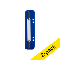 Fastener strips with perforation 6 or 8cm | blue | 123ink | 100-pack x2 202141