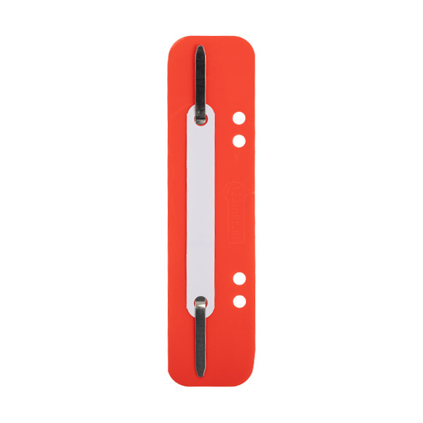 Fastener strips with perforation 6 or 8cm | red | 123ink | 100-pack 301545 - 1