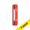 Fastener strips with perforation 6 or 8cm | red | 123ink | 100-pack x2 202142 - 1