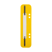 Fastener strips with perforation 6 or 8cm | yellow | 123ink | 100-pack 301547