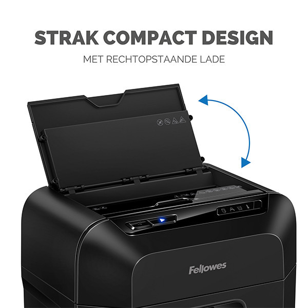 ⭐ P4 paper shredder | Fellowes AutoMax 90M cross-cut 848136 - 3