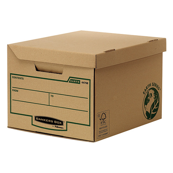 A4+ archive box 400 x 269 x 333mm | Fellowes Earth | 10-pack 213231 - 2