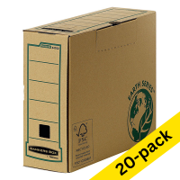 A4 archive box 100 x 250 x 319mm | Fellowes Earth | 20-pack