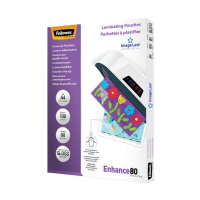 Fellowes A4 laminating pouch 80 micron | glossy | Fellowes ImageLast 100-pack 5306114 213381