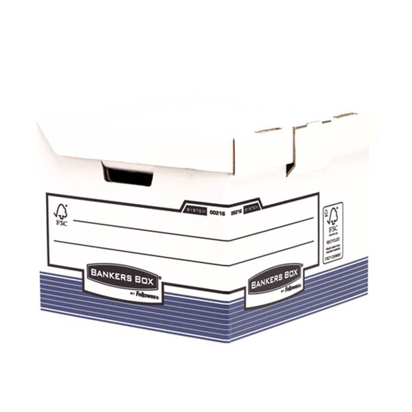 A4 storage & transport box (395 x 377 x 310mm) | Fellowes Bankers Box 214154 - 1