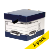 A4 storage & transport box 404 x 335 x 292mm | Fellowes Bankers Box | 1-pack 214157 - 1