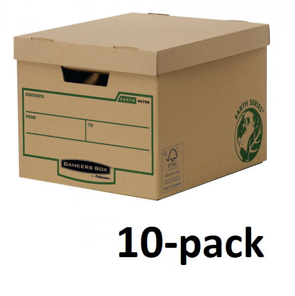Bankers Box HEAVY DUTY | Fellowes Earth 10-pack 213273 - 1