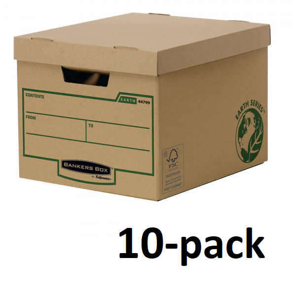 Fellowes Bankers Box earth series heavy duty box (10-pack) 4479901 213273 - 1