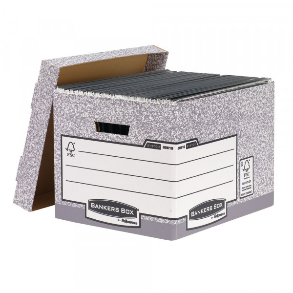 Fellowes Bankers Box grey standard storage box 00810-FF 213270 - 1