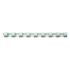 Binding spine 16mm (black) | Fellowes | 100-pack 213186 - 1