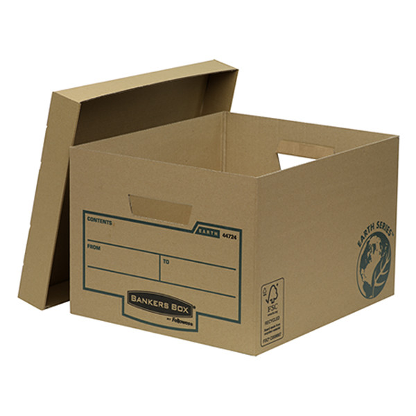 Fellowes Earth archive and transport box, 275mm x 326mm x 396mm (10-pack) 4472401 213235 - 2