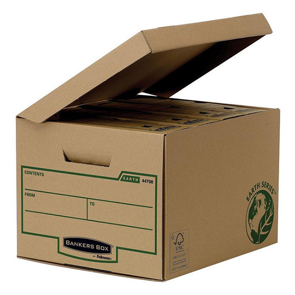 Fellowes Earth archive and transport box 400mm x 269mm x 333mm (10-pack) 4470809 213231 - 1