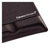 Fellowes Health-V Fabrik black mouse pad with wrist support 9181201 213058 - 2