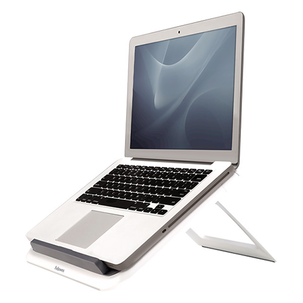 Fellowes I-Spire Quick Lift white laptop stand 8210101 213284 - 2