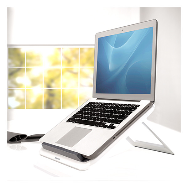 Fellowes I-Spire Quick Lift white laptop stand 8210101 213284 - 5
