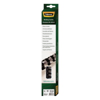 Fellowes black binding spine, 6mm (25-pack) 5330302 213145