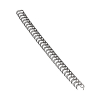 Fellowes black metal binding spine, 12mm (100-pack) 213138 - 1