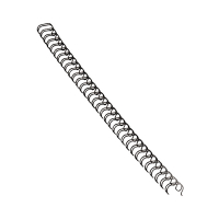 Fellowes black metal wire spine, 8mm (100-pack) 53261 213134
