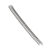 Fellowes black metal wire spine, 8mm (100-pack) 213134 - 1
