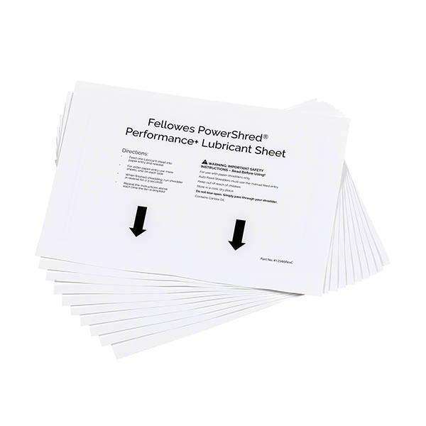 Fellowes oil sheets (10-pack) 213422 - 1