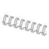 Fellowes silver metal wire back, 10mm (100-pack)