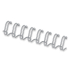 Fellowes silver metal wire back 10mm (100-pack)