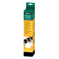 Fellowes white binding spine 10mm (25-pack) 5330803 213150