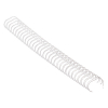 Fellowes white metal wire back, 14mm (100-pack) 213139 - 1