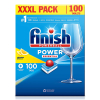 Finish Power All-in-1 Essential Lemon dishwasher tablets (100-pack)