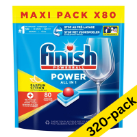 Finish Power All-in-1 Lemon dishwasher tablets (320-pack)  SFI01019