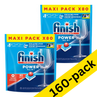 Finish Power All-in-1 Regular dishwasher tablets (160-pack)