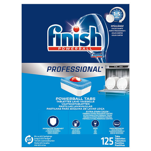 Finish Powerball Professional dishwasher tablets (125-pack)  SFI00011 - 1