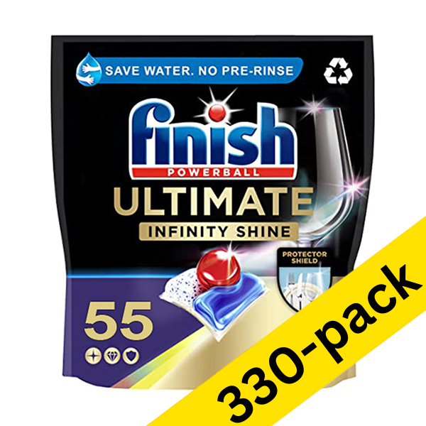 Finish Powerball Ultimate Infinity Shine dishwasher tablets (330-pack)  SFI01031 - 1