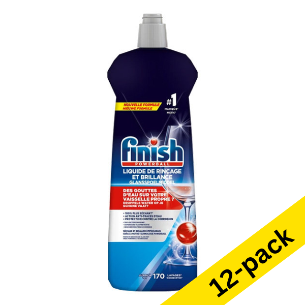 Rinse aid 800ml x12 | Finish Regular SFI01060 - 1