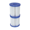 Flowclear Type I cartridge filter for Bestway (2 filters) 58093 SBE00027