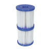 Flowclear Type I cartridge filter for Bestway (2 filters)