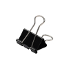 Foldback clip 32mm | black | 123ink | 12-pack