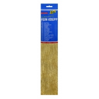 Crepe paper 250cm x 50cm | Folia | gold 222088