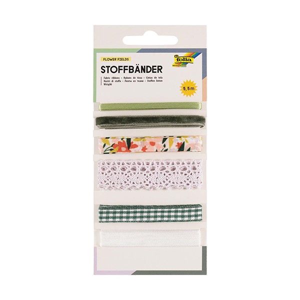 Folia Flower Fields ribbon (6 x 1m) 12024 222322 - 1