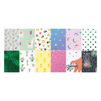 Folia Hotfoil II A4 design paper | 12 sheets 222119