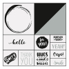 Folia Lettering stamp set | 12-pack 222200 - 2