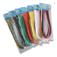 Pipe cleaners | assorted chenille | Folia | 100-pack 222114