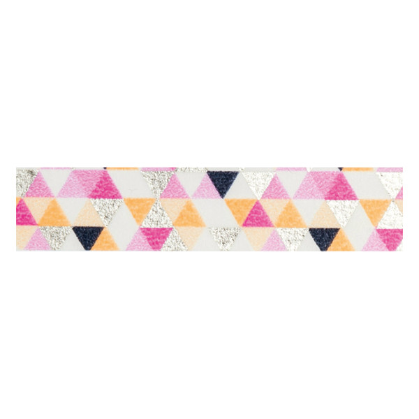 Washi tape 15mm x 5m | triangular | Folia 222231 - 1
