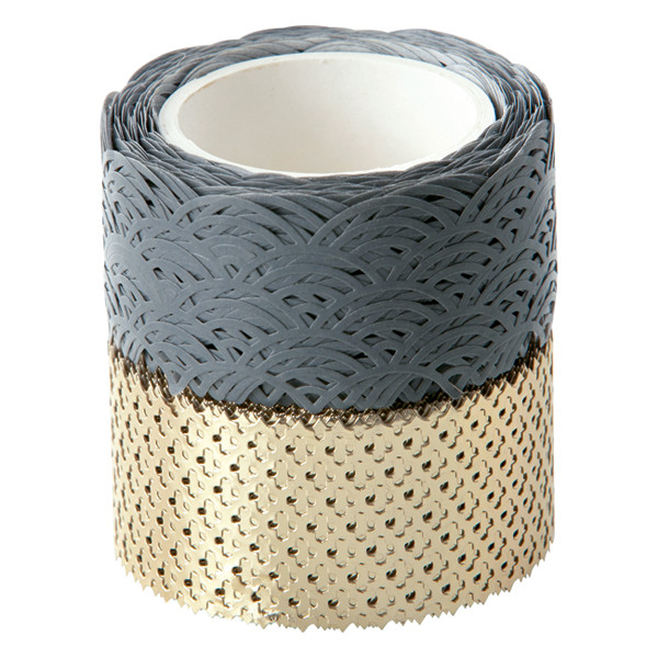 Washi tape set | grey/gold |  Folia | 2-pack 222244 - 1