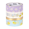 Washi tape set | hot foil bees | Folia | 4-pack
