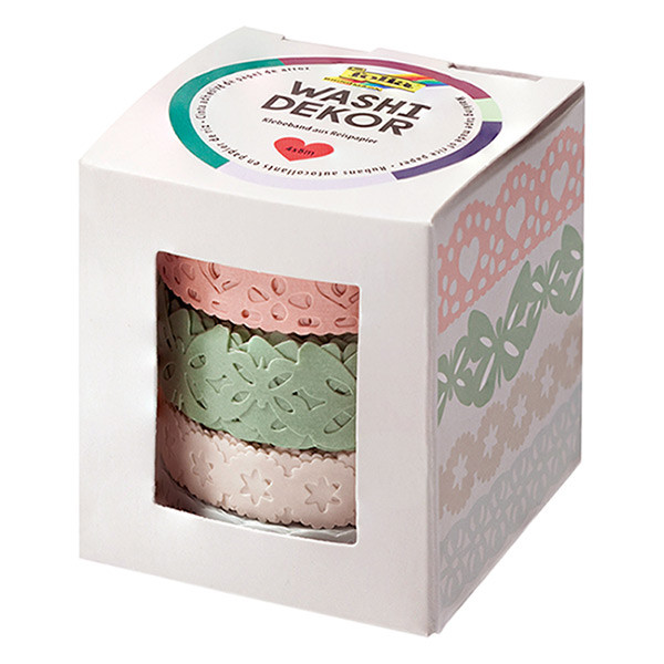 Washi tape set | pastel | Folia | 4-pack 222246 - 2